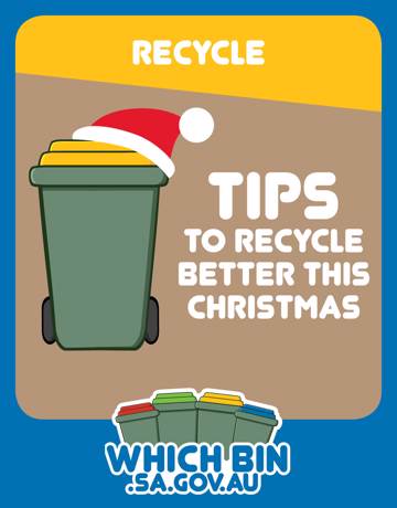 Remember to recycle it! Most gift, drink and food packaging can be recycled.