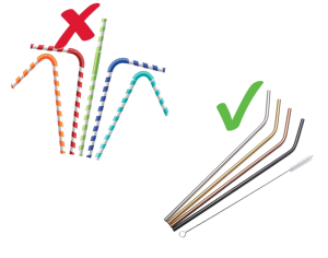 choose reusable straws